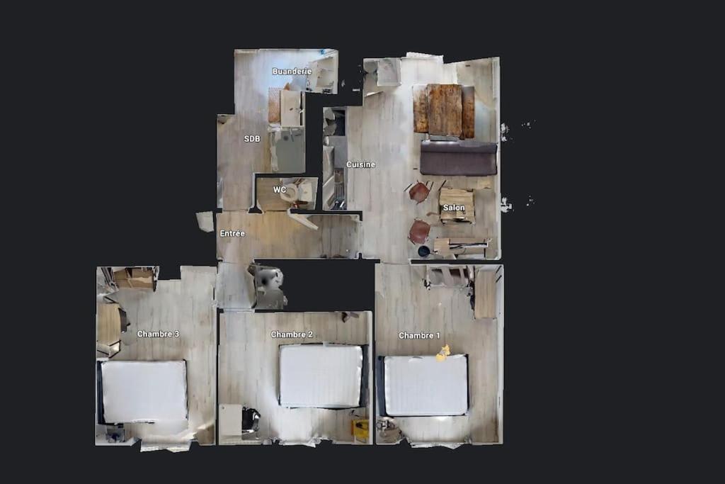 F4 - La Maison De M Goeland - 4E Etage Le Havre Kültér fotó